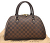 Authentic Louis Vuitton Damier Ribera MM Hand Boston Bag Purse N41434 LV 1365I