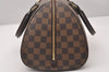 Authentic Louis Vuitton Damier Ribera MM Hand Boston Bag Purse N41434 LV 1365I