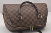 Authentic Louis Vuitton Damier Ribera MM Hand Boston Bag Purse N41434 LV 1365I