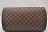 Authentic Louis Vuitton Damier Ribera MM Hand Boston Bag Purse N41434 LV 1365I