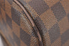 Authentic Louis Vuitton Damier Ribera MM Hand Boston Bag Purse N41434 LV 1365I