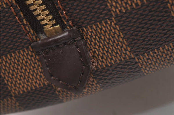 Authentic Louis Vuitton Damier Ribera MM Hand Boston Bag Purse N41434 LV 1365I