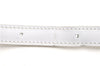 Authentic Ferragamo Vara Shoulder Cross Body Bag Purse Leather White 1366D