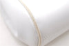 Authentic Ferragamo Vara Shoulder Cross Body Bag Purse Leather White 1366D