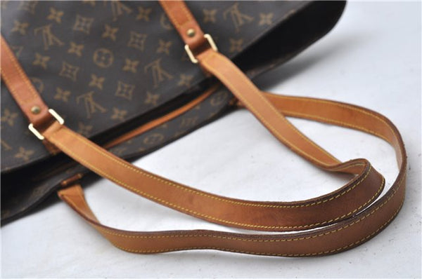 Authentic Louis Vuitton Monogram Sac Shopping PM Tote Bag M51108 LV 1366E