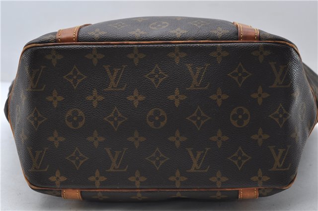 Authentic Louis Vuitton Monogram Sac Shopping PM Tote Bag M51108 LV 1366E