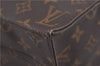 Authentic Louis Vuitton Monogram Sac Plat Hand Tote Bag M51140 LV 1366F