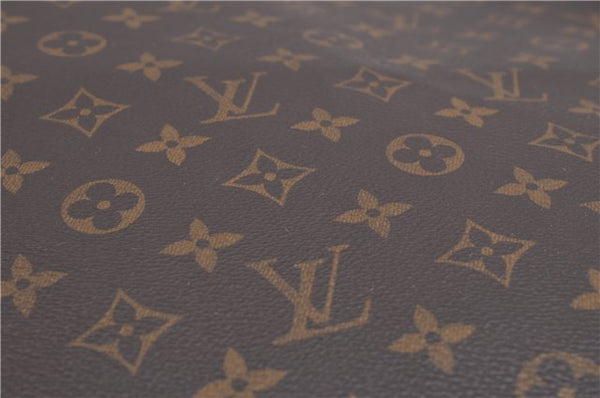 Authentic Louis Vuitton Monogram Sac Plat Hand Tote Bag M51140 LV 1366F