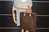 Authentic Louis Vuitton Monogram Sac Plat Hand Tote Bag M51140 LV 1366F