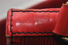 Authentic Louis Vuitton Epi Petit Noe Shoulder Drawstring Bag M44107 Red 1366I