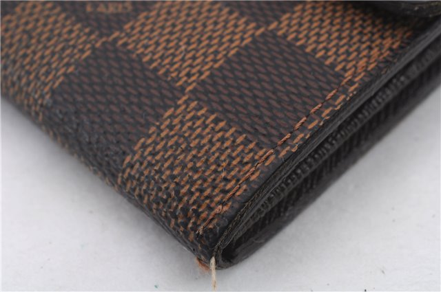 Authentic Louis Vuitton Damier Portefeuille Sarah Purse Wallet N61734 LV 1367D