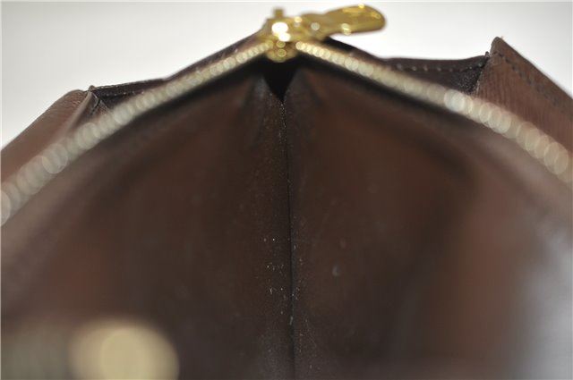 Authentic Louis Vuitton Damier Portefeuille Sarah Purse Wallet N61734 LV 1367D