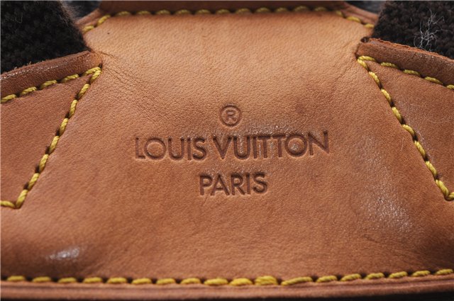 Authentic Louis Vuitton Monogram Montsouris GM Backpack M51135 LV 1367E