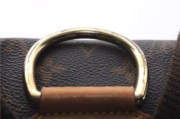 Authentic Louis Vuitton Monogram Montsouris GM Backpack M51135 LV 1367E