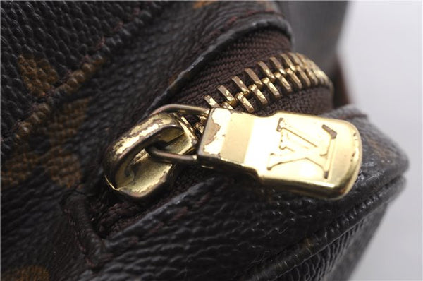 Authentic Louis Vuitton Monogram Montsouris GM Backpack M51135 LV 1367E