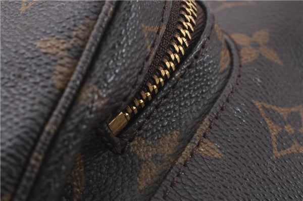 Authentic Louis Vuitton Monogram Montsouris GM Backpack M51135 LV 1367E