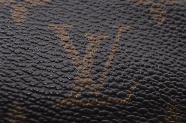 Authentic Louis Vuitton Monogram Montsouris GM Backpack M51135 LV 1367E