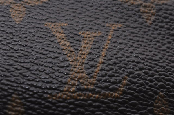 Authentic Louis Vuitton Monogram Montsouris GM Backpack M51135 LV 1367E