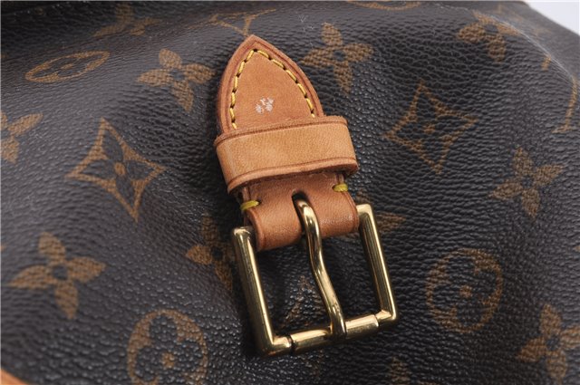 Authentic Louis Vuitton Monogram Montsouris GM Backpack M51135 LV 1367E