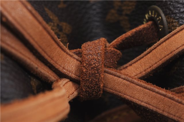 Authentic Louis Vuitton Monogram Montsouris GM Backpack M51135 LV 1367E