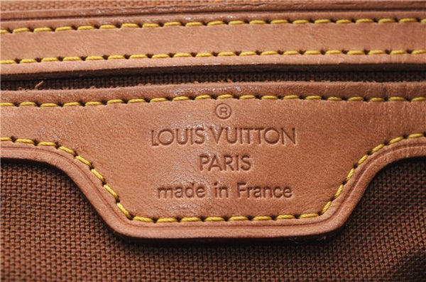 Authentic Louis Vuitton Monogram Montsouris GM Backpack M51135 LV 1367E