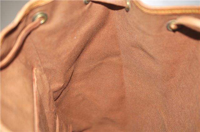 Authentic Louis Vuitton Monogram Montsouris GM Backpack M51135 LV 1367E