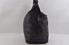 Authentic BALENCIAGA Extra Courier Shoulder Bag Leather 223410 Black 1367I