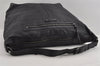 Authentic BALENCIAGA Extra Courier Shoulder Bag Leather 223410 Black 1367I