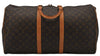 Authentic Louis Vuitton Monogram Keepall 55 Travel Boston Bag M41424 LV 1368F