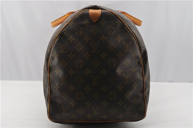 Authentic Louis Vuitton Monogram Keepall 55 Travel Boston Bag M41424 LV 1368F