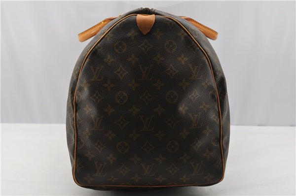 Authentic Louis Vuitton Monogram Keepall 55 Travel Boston Bag M41424 LV 1368F