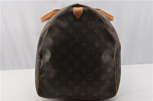 Authentic Louis Vuitton Monogram Keepall 55 Travel Boston Bag M41424 LV 1368F