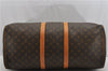 Authentic Louis Vuitton Monogram Keepall 55 Travel Boston Bag M41424 LV 1368F