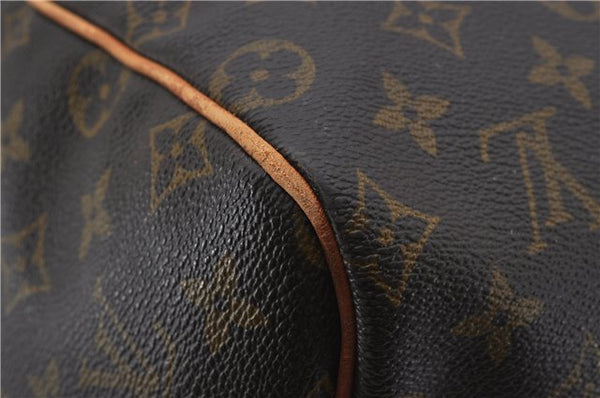 Authentic Louis Vuitton Monogram Keepall 55 Travel Boston Bag M41424 LV 1368F