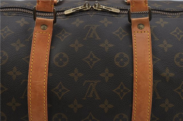 Authentic Louis Vuitton Monogram Keepall 55 Travel Boston Bag M41424 LV 1368F