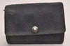 Authentic Louis Vuitton Damier Graphite Multicles 6 Key Case M62662 LV 1368I
