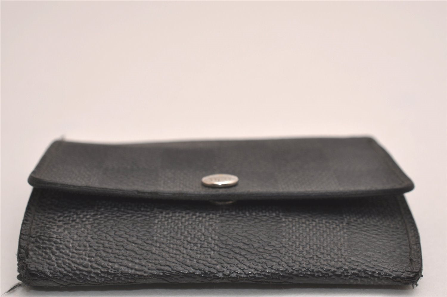 Authentic Louis Vuitton Damier Graphite Multicles 6 Key Case M62662 LV 1368I