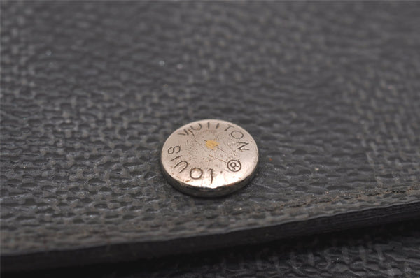 Authentic Louis Vuitton Damier Graphite Multicles 6 Key Case M62662 LV 1368I