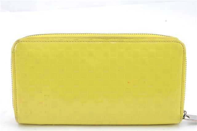 Louis Vuitton Damier Facette Zippy Wallet 2013 Collection Yellow M94401 LV 1369D