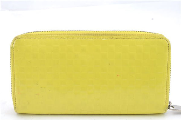 Louis Vuitton Damier Facette Zippy Wallet 2013 Collection Yellow M94401 LV 1369D