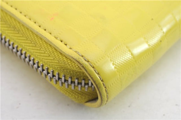 Louis Vuitton Damier Facette Zippy Wallet 2013 Collection Yellow M94401 LV 1369D