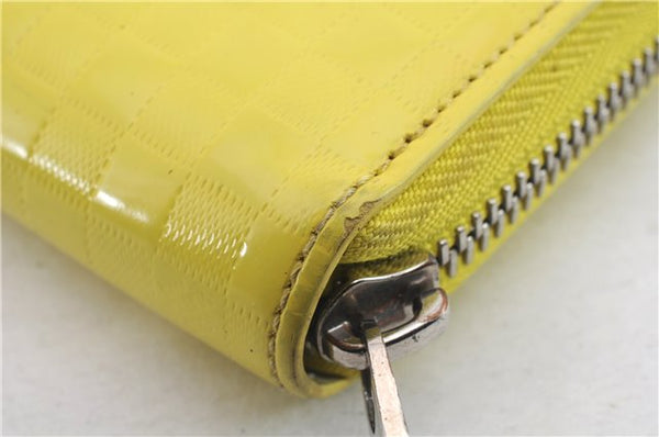 Louis Vuitton Damier Facette Zippy Wallet 2013 Collection Yellow M94401 LV 1369D