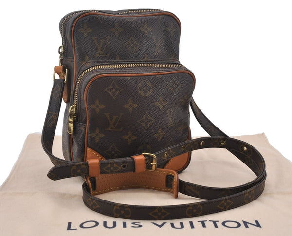 Authentic Louis Vuitton Monogram Amazone Shoulder Cross Body Bag M45236 LV 1369E