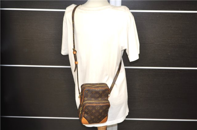 Authentic Louis Vuitton Monogram Amazone Shoulder Cross Body Bag M45236 LV 1369E