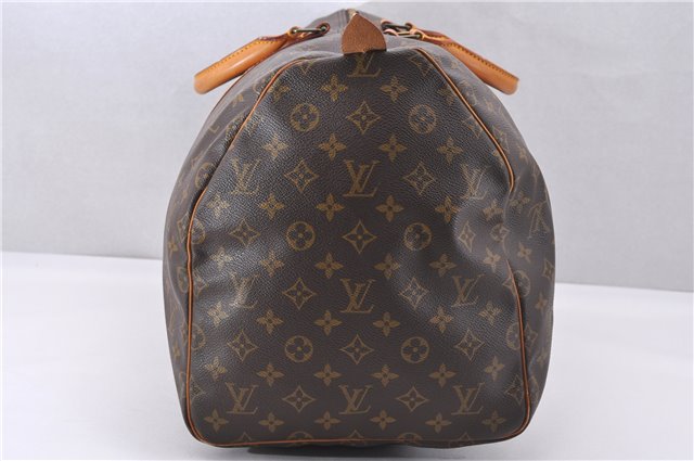 Authentic Louis Vuitton Monogram Keepall 55 Travel Boston Bag M41424 LV 1369F