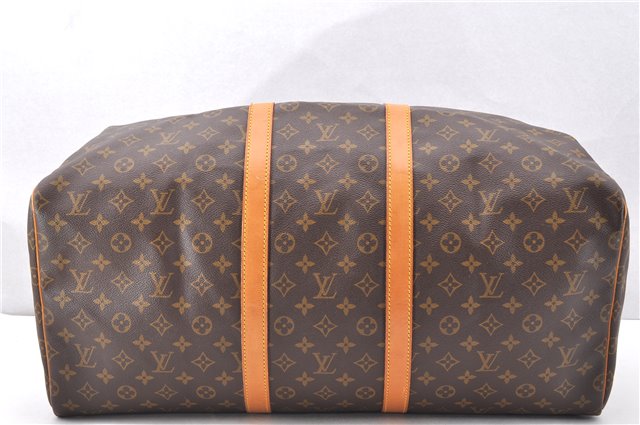 Authentic Louis Vuitton Monogram Keepall 55 Travel Boston Bag M41424 LV 1369F