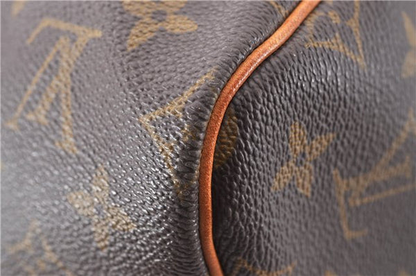 Authentic Louis Vuitton Monogram Keepall 55 Travel Boston Bag M41424 LV 1369F