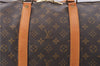 Authentic Louis Vuitton Monogram Keepall 55 Travel Boston Bag M41424 LV 1369F