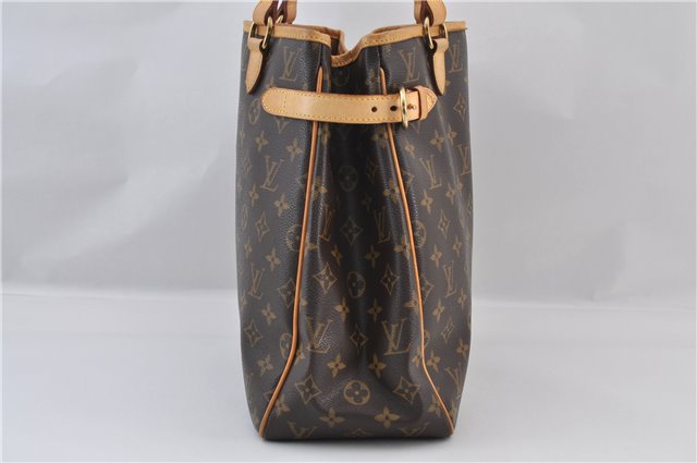 Authentic Louis Vuitton Monogram Batignolles Vertical Tote Bag M51153 LV 1370F