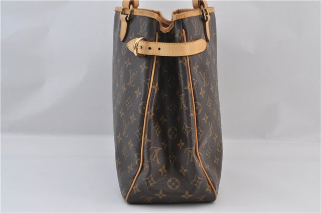 Authentic Louis Vuitton Monogram Batignolles Vertical Tote Bag M51153 LV 1370F